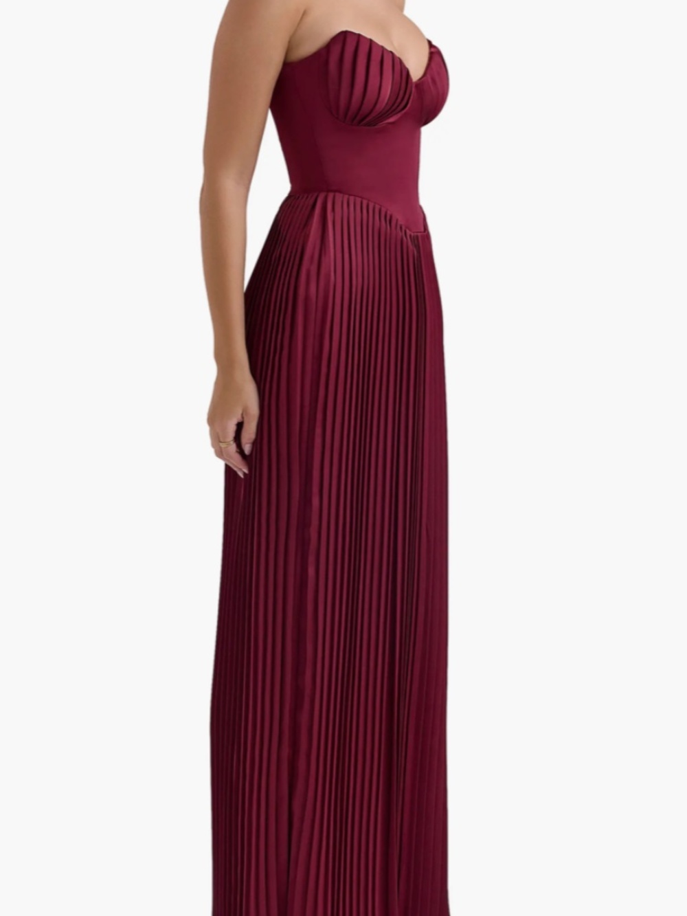 House of CB Pleated Maxi - Picture 2 of 4